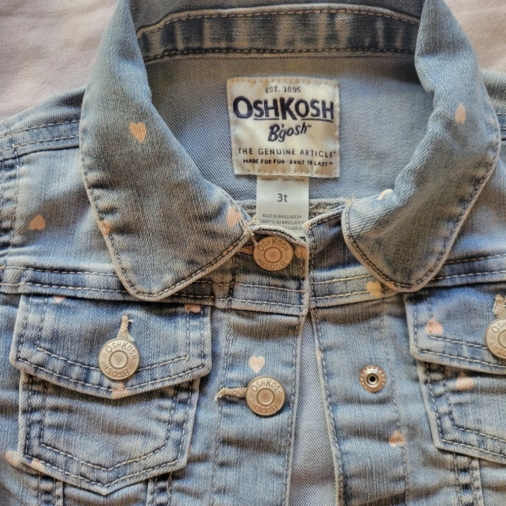 OshKosh B'gosh Blue Denim Kids Jacket